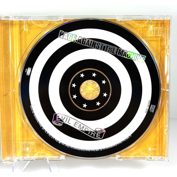 Rage Against The Machine Evil Empire Vintage 1996 Sony Music CD Tested - Picture 5 of 11